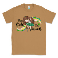 Toasted Coconut St. Patrick' Too cute to pinch Classic Tee - CowGirlArtShop
