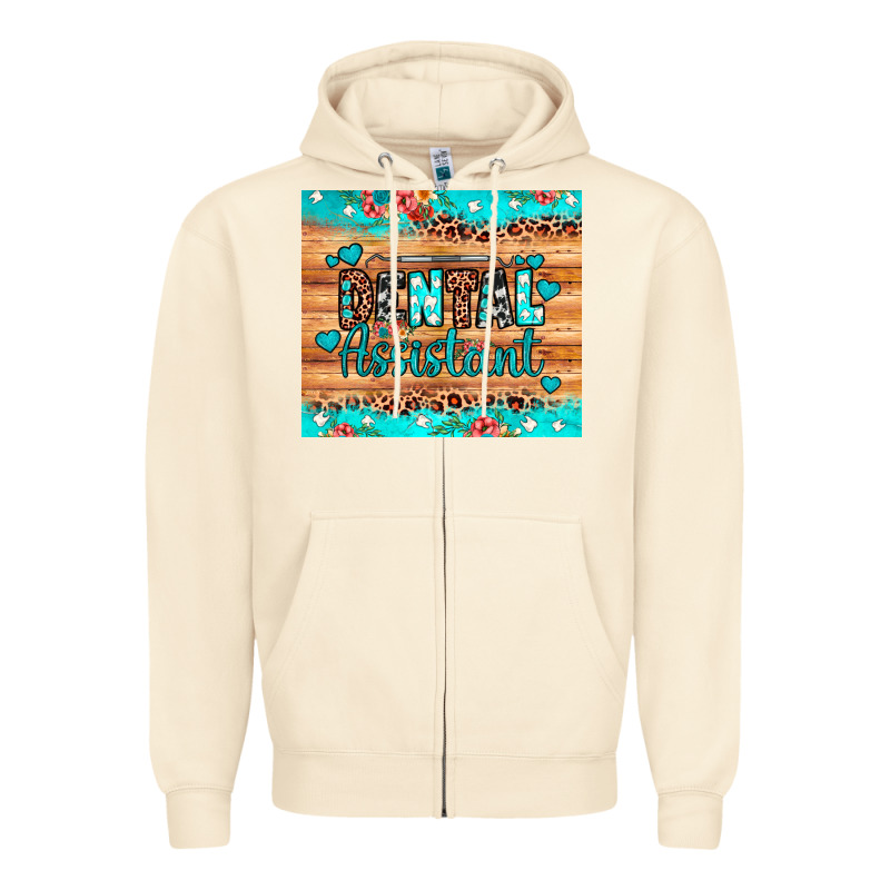 Dental Assistant Zipper Hoodie by JahusDesignShop | Teevron