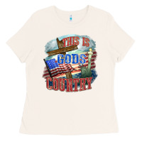 Bone This is gods country Ladies Tee - FaDigitalArtStudio
