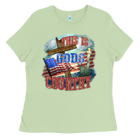 Matcha This is gods country Ladies Tee - FaDigitalArtStudio