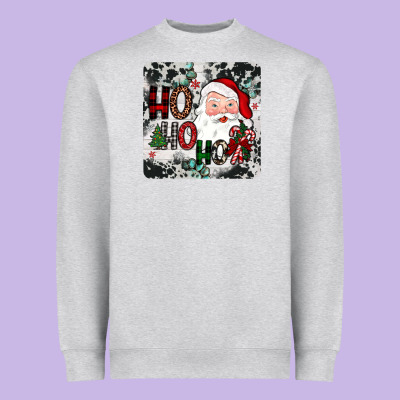 Ho Ho Ho Coaster Heavyweight Sweatshirt Designed By Jahusdesignshop