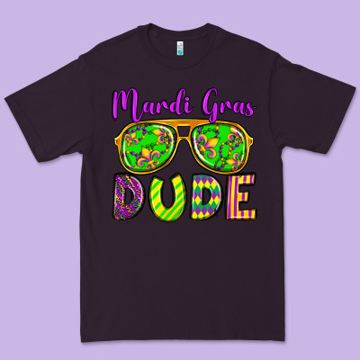 Mardi Gras Dude Olivia Premium Tee Designed By Oliviacreatesart