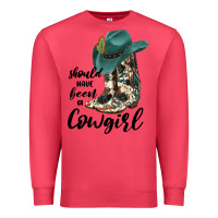 Cardinal Should Have Been A Cowgirl Premium Sweatshirt - JahusDesignShop