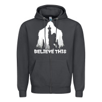 Smoke bigfoot t  shirt believe this t  shirt Zipper Hoodie - linhVisuals