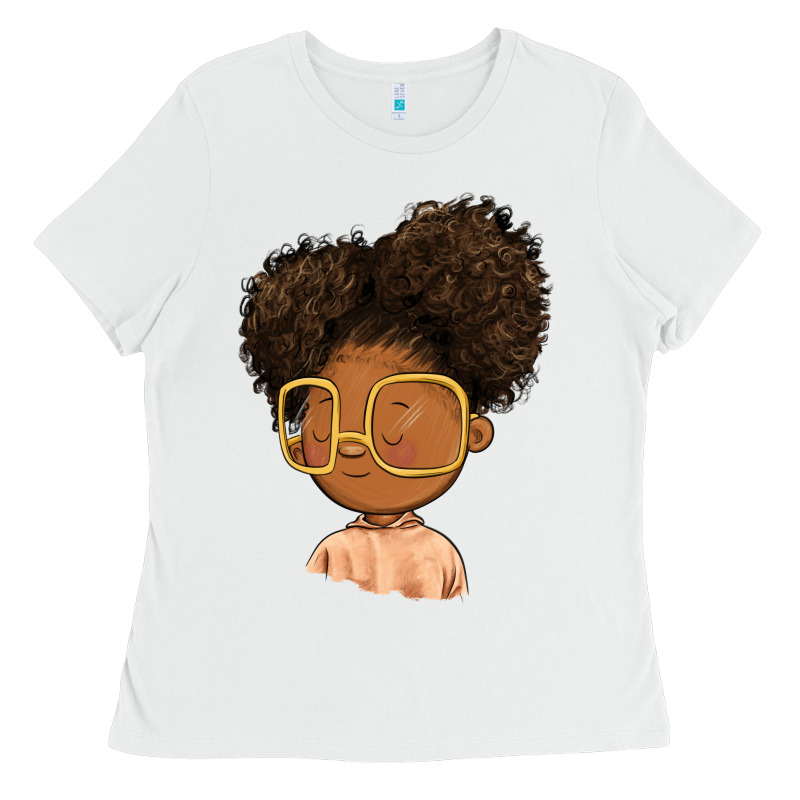 Black Girl Ladies Tee by FaDigitalArtStudio | Teevron