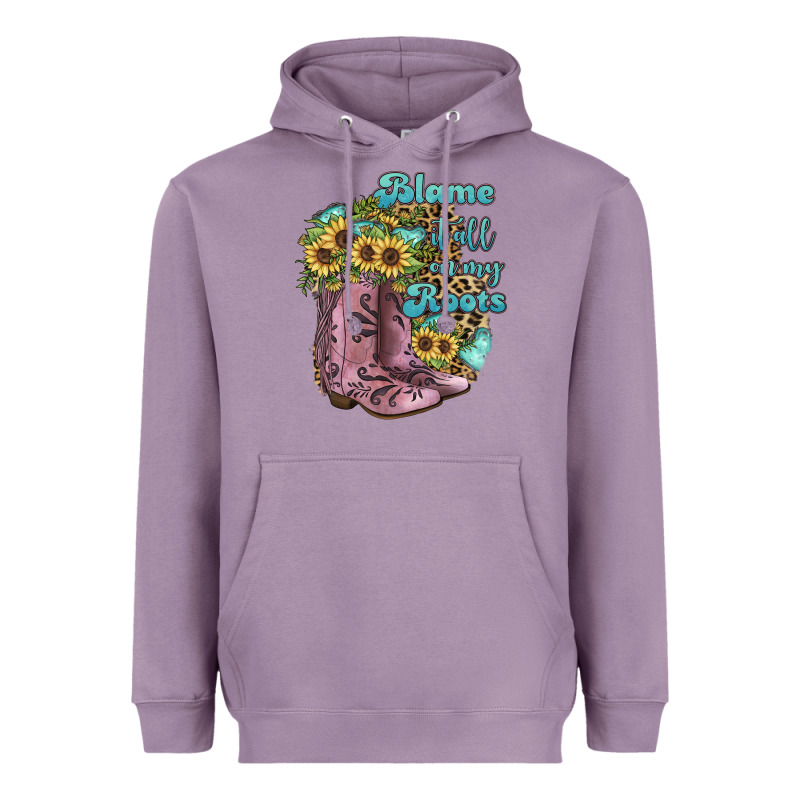 Blame It All On My Roots Heavyweight Hoodie by JahusDesignShop | Teevron