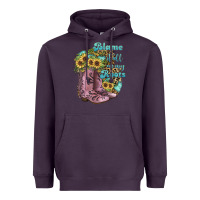 Plum Blame It All On My Roots Heavyweight Hoodie - JahusDesignShop