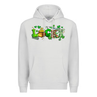 Dove Grey lucky nurse Premium Hoodie - Artiststas