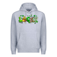 Heather Grey lucky nurse Premium Hoodie - Artiststas