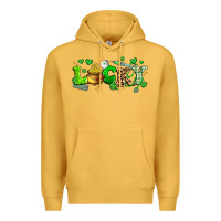 Mustard lucky nurse Premium Hoodie - Artiststas
