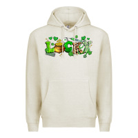 Oatmeal Heather lucky nurse Premium Hoodie - Artiststas