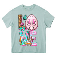 Arona Love Rabbit Easter Day Heavy Core Tee - HowdyJamesFarm