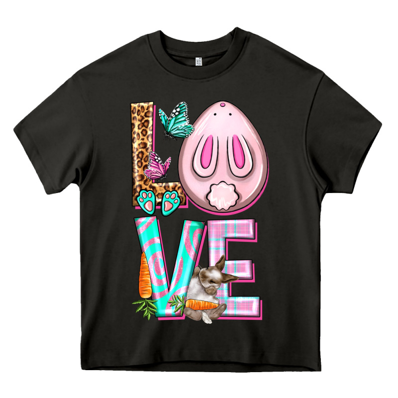 Love Rabbit Easter Day Heavy Core Tee by HowdyJamesFarm | Teevron