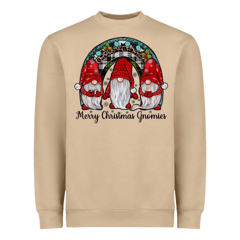 Merry Christmas Gnomes Rainbow Heavyweight Sweatshirt by JahusDesignShop | Teevron