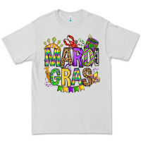 Dove Grey mardi gras olivia Premium Tee - OliviaCreatesArt