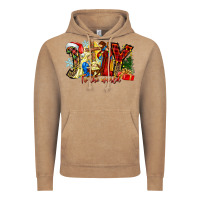 Vintage Coffee Joy To The World Vintage Hoodie - CowhideDigitalArt