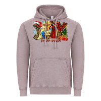 Vintage Zinc Joy To The World Vintage Hoodie - CowhideDigitalArt