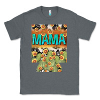 Charcoal Heather Western Mama can cooler Mother's Day Classic Tee - HowdyJamesFarm