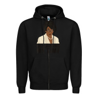 Black maxine reclaiming my time funny political quote t shirt Zipper Hoodie - baoMotion