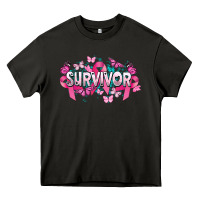 Asphalt Cancer survivor Cancer Awareness Heavy Core Tee - HowdyJamesFarm