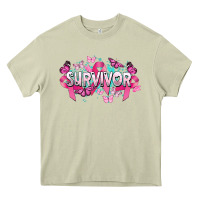 Mossy Cancer survivor Cancer Awareness Heavy Core Tee - HowdyJamesFarm