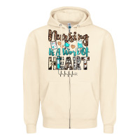 Sandshell nursing is a work of heart Zipper Hoodie - JahusDesignShop