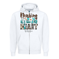 White nursing is a work of heart Zipper Hoodie - JahusDesignShop