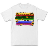 White serape sunflowers leopard cowhide background Premium Tee - RanaPortraitStore