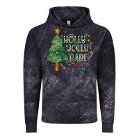 Cloud Black Jolly Jolly Babe Vintage Hoodie - CowhideDigitalArt