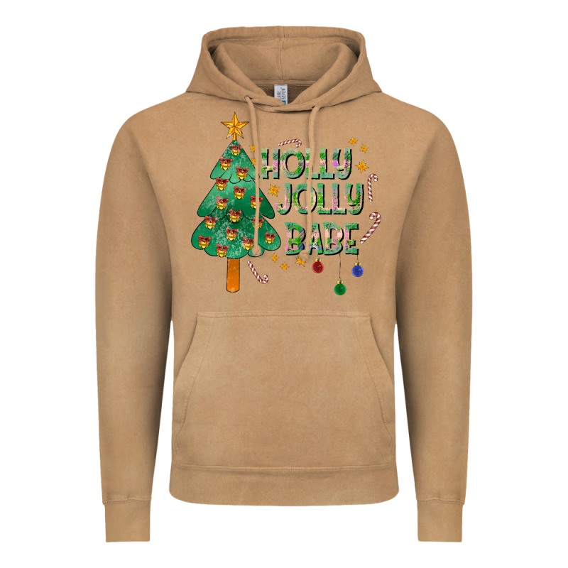 Jolly Jolly Babe Vintage Hoodie by CowhideDigitalArt | Teevron