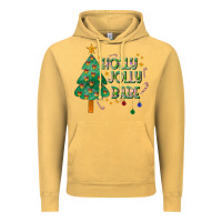 Vintage Mustard Jolly Jolly Babe Vintage Hoodie - CowhideDigitalArt