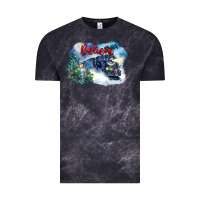 Cloud Black believe polar express Vintage Tee - FaDigitalArtStudio