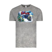 Cloud Rock believe polar express Vintage Tee - FaDigitalArtStudio