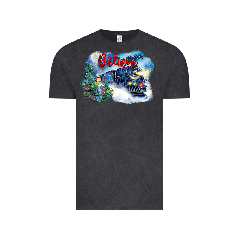 Believe Polar Express Vintage Tee by FaDigitalArtStudio | Teevron