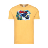 Vintage Mustard believe polar express Vintage Tee - FaDigitalArtStudio