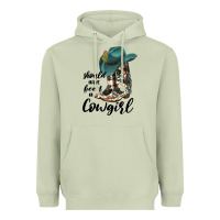 Matcha Should Have Been A Cowgirl Heavyweight Hoodie - JahusDesignShop
