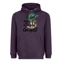 Plum Should Have Been A Cowgirl Heavyweight Hoodie - JahusDesignShop
