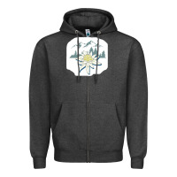 Charcoal Heather roaring kitty 70987635 Zipper Hoodie - baoMotion