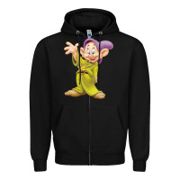 Black dopey Zipper Hoodie - baoMotion