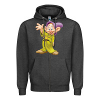 Charcoal Heather dopey Zipper Hoodie - baoMotion