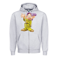 Heather Grey dopey Zipper Hoodie - baoMotion