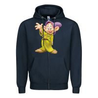 Navy dopey Zipper Hoodie - baoMotion