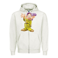 Oatmeal Heather dopey Zipper Hoodie - baoMotion