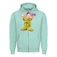Seafoam dopey Zipper Hoodie - baoMotion