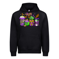 Black mardi gras crawfish coffee Urban Hoodie - Jasminsmagicworld