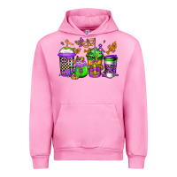 Fuchsia Pink mardi gras crawfish coffee Urban Hoodie - Jasminsmagicworld