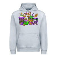 Heather Grey mardi gras crawfish coffee Urban Hoodie - Jasminsmagicworld