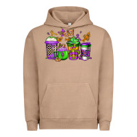 Pigment Burro mardi gras crawfish coffee Urban Hoodie - Jasminsmagicworld