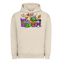 Pigment French Oak mardi gras crawfish coffee Urban Hoodie - Jasminsmagicworld