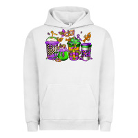 Pigment Lunar Rock mardi gras crawfish coffee Urban Hoodie - Jasminsmagicworld